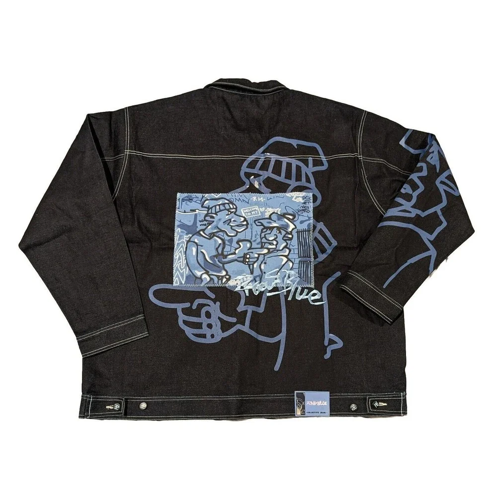 ジャケット・アウター y2k archive 00sjapan label denim jacketM Raw Blue | Jackets & Coats | Vintage Y2k Raw Blue 3xl Denim Jacket